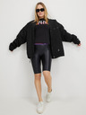 Versace Jeans Couture Čierne dámske tričko Versace Jeans Couture