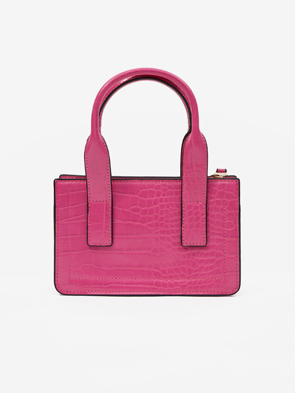 Versace Jeans Couture Tmavoružová dámska kabelka Versace Jeans Couture s vreckom