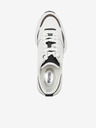 Michael Kors Hnedo-biele dámske tenisky Michael Kors Flynn Trainer