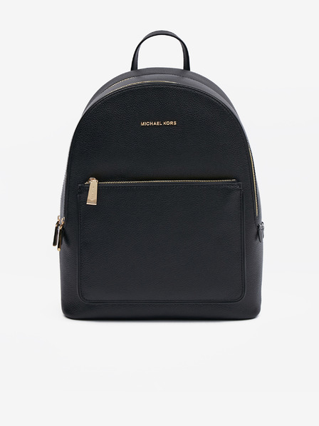 Michael Kors Čierny dámsky kožený ruksak Michael Kors