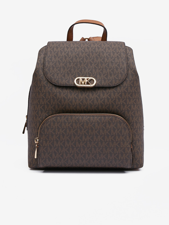Michael Kors Hnedý dámsky vzorovaný ruksak Michael Kors