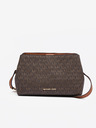 Michael Kors Hnedá dámska vzorovaná crossbody kabelka Michael Kors