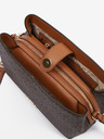 Michael Kors Hnedá dámska vzorovaná crossbody kabelka Michael Kors