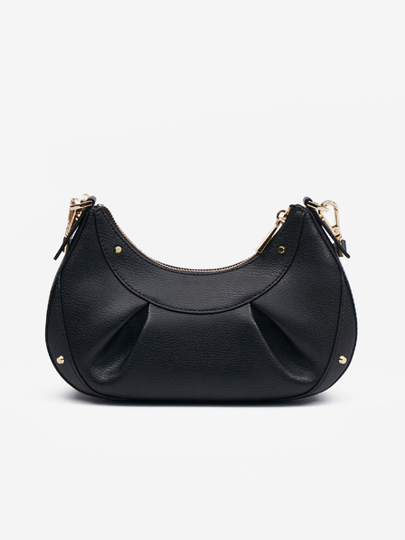 Michael Kors Čierna dámska kožená crossbody kabelka Michael Kors