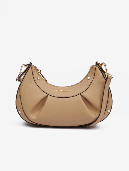 Michael Kors Béžová dámska kožená crossbody kabelka Michael Kors