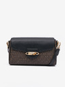Michael Kors Hnedá dámska vzorovaná crossbody kabelka Michael Kors