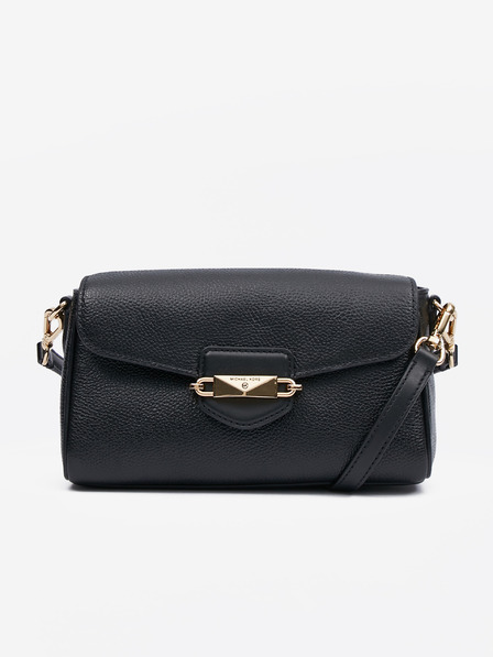 Michael Kors Čierna dámska kožená crossbody kabelka Michael Kors