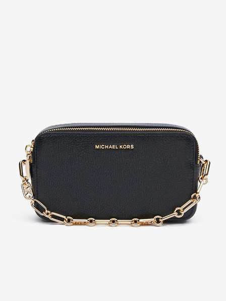Michael Kors Čierna dámska kožená kabelka Michael Kors Camera Xbody