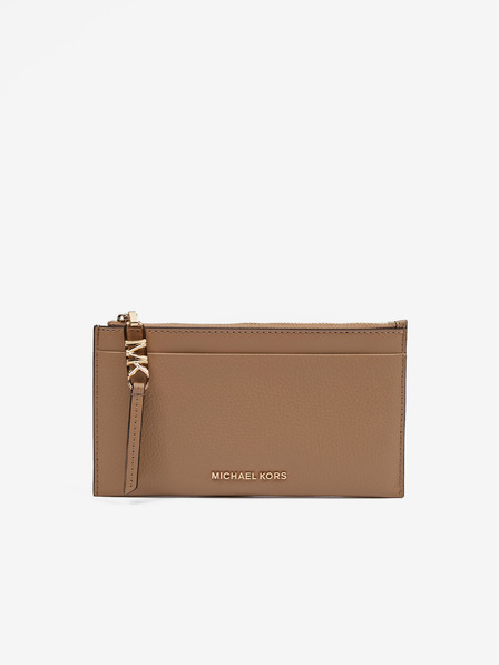 Michael Kors Hnedé dámske kožené puzdro na karty Michael Kors