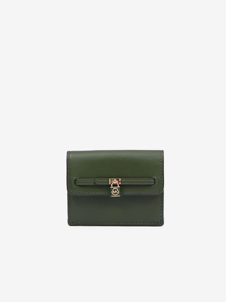 Michael Kors Tmavo zelená dámska kožená peňaženka Michael Kors
