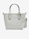 Michael Kors Biela dámska taška Michael Kors XS Open Tote