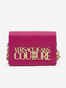 Versace Jeans Couture Tmavoružová dámska kabelka Versace Jeans Couture