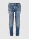 Pepe Jeans Modré pánske džínsy rovného strihu Pepe Jeans
