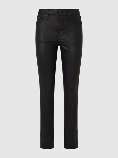 Pepe Jeans Čierne dámske slim fit nohavice Pepe Jeans