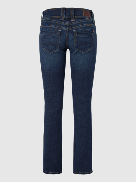 Pepe Jeans Tmavomodré dámske slim fit džínsy Pepe Jeans