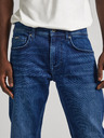 Pepe Jeans Tmavomodré pánske džínsy úzkeho strihu Pepe Jeans