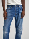 Pepe Jeans Modré pánske džínsy rovného strihu Pepe Jeans