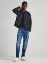 Pepe Jeans Modré pánske džínsy rovného strihu Pepe Jeans