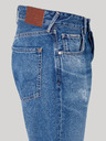 Pepe Jeans Modré pánske džínsy rovného strihu Pepe Jeans