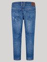 Pepe Jeans Modré pánske džínsy rovného strihu Pepe Jeans