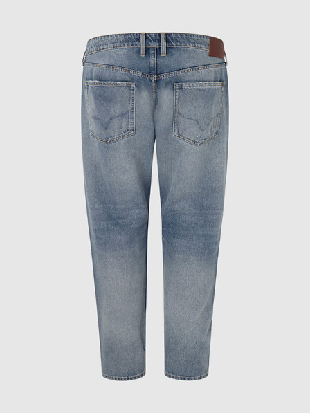 Pepe Jeans Svetlomodré pánske džínsy rovného strihu Pepe Jeans