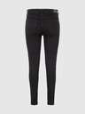 Pepe Jeans Čierne dámske slim fit džínsy Pepe Jeans