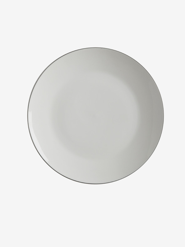 Maxwell & Williams Biely porcelánový plytký tanier Edge 27,5cm Maxwell & Williams
