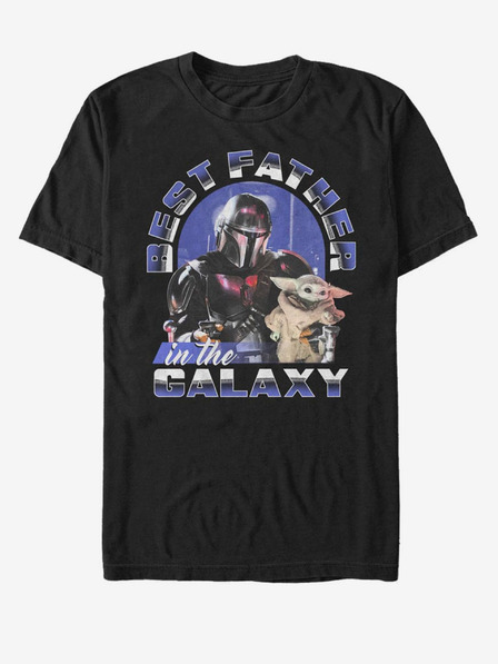 ZOOT.Fan Čierne unisex tričko ZOOT.Fan Star Wars Najlepší otec dieťaťu Tričko ZOOT.Fan Star Wars Najlepší strážca