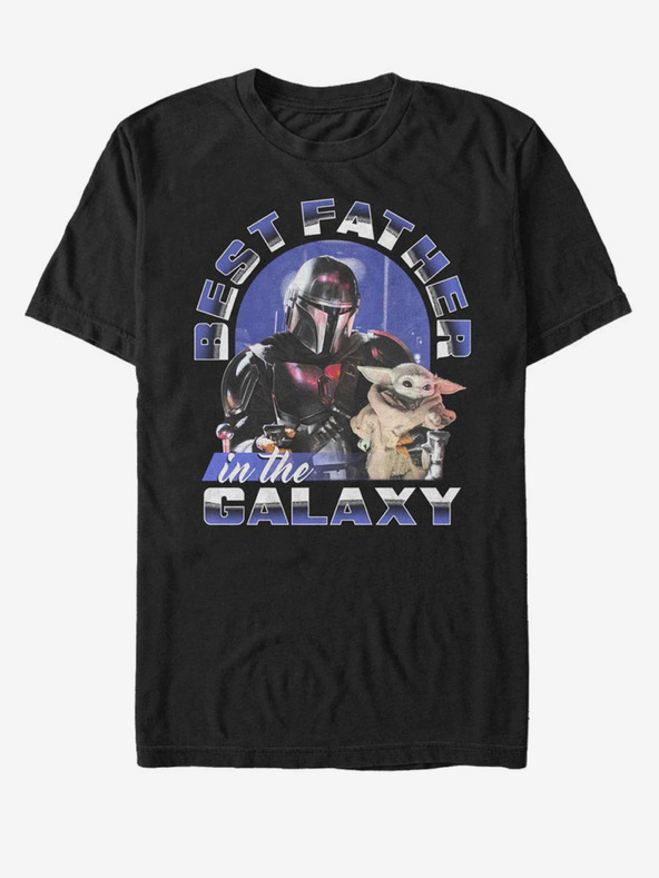ZOOT.Fan Čierne unisex tričko ZOOT.Fan Star Wars Najlepší otec dieťaťu Tričko ZOOT.Fan Star Wars Najlepší strážca