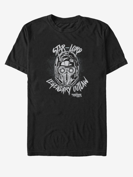 ZOOT.Fan Čierne unisex tričko Legendárny zbojník Star-Lord Guardians of the Galaxy vol. 2 ZOOT.FAN Marvel