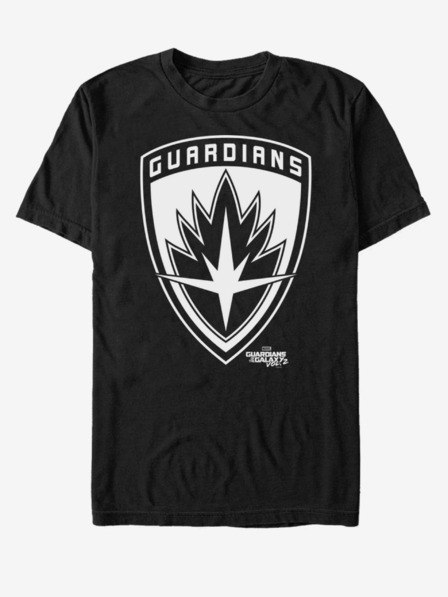 ZOOT.Fan Čierne unisex tričko Symbol Guardians of the Galaxy vol. 2 ZOOT.FAN Marvel