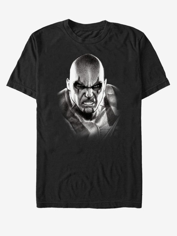 ZOOT.Fan Čierne unisex tričko Drax Strážcovia Galaxie vol. 2 ZOOT.Fan Marvel