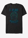 ZOOT.Fan Čierne unisex tričko I Am Groot Guardians of the Galaxy ZOOT.FAN Marvel