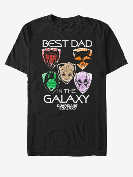 ZOOT.Fan Najlepší otec v galaxii Guardians of the Galaxy ZOOT.FAN Marvel - unisex tričko