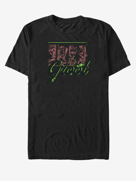 ZOOT.Fan Čierne unisex tričko Groot Guardians of the Galaxy ZOOT.FAN Marvel