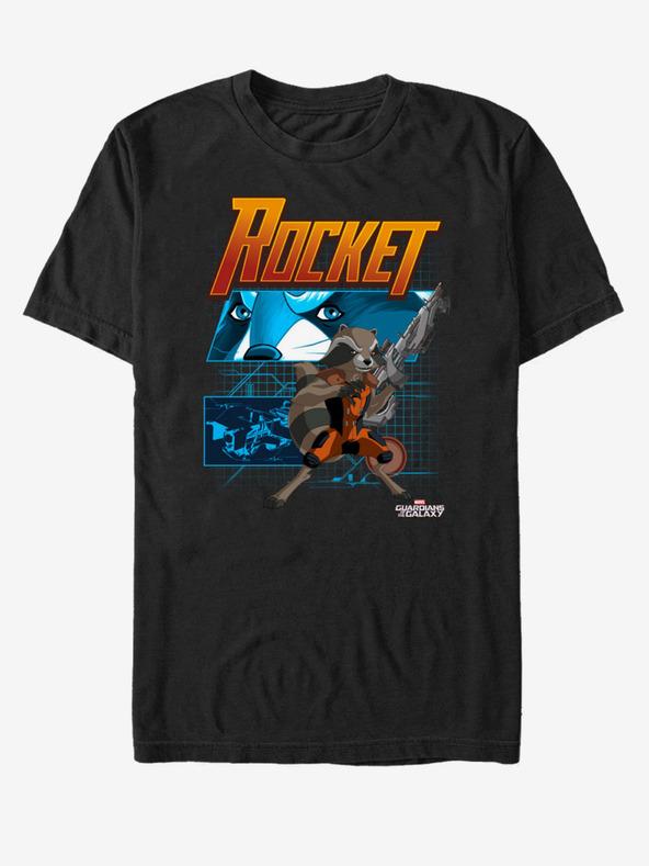 ZOOT.Fan Čierne unisex tričko Marvel Nebulas For Real