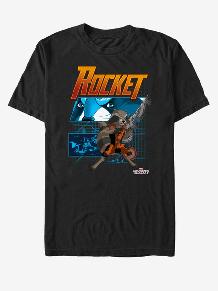 ZOOT.Fan Čierne unisex tričko Marvel Nebulas For Real
