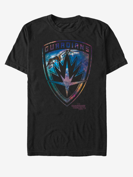 ZOOT.Fan Čierne unisex tričko Symbol Guardians of the Galaxy vol. 2 ZOOT.FAN Marvel