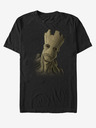 ZOOT.Fan Čierne unisex tričko Groot Strážcovia Galaxie ZOOT.FAN Marvel