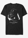 ZOOT.Fan Čierne unisex tričko ZOOT.Fan Star Wars Vader is the Father
