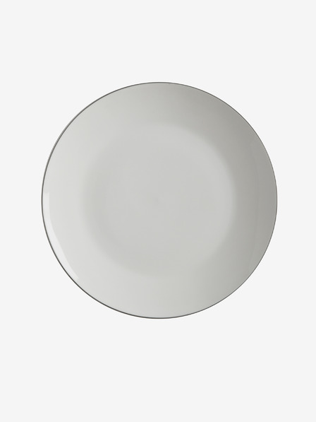 Maxwell & Williams Biely porcelánový tanier s hranami 23cm Maxwell & Williams