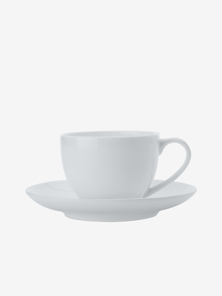 Maxwell & Williams Biely kostený porcelán Cashmere 100ml Maxwell & Williams šálka a podšálka na espresso