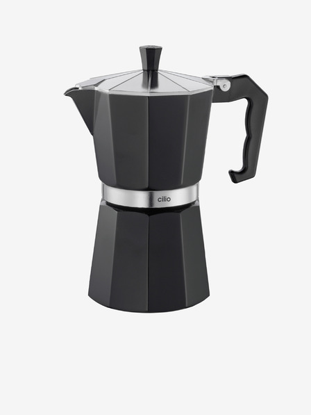 Cilio Čierny kávovar Classico 6-Cup Mocha/Expressor Cilio