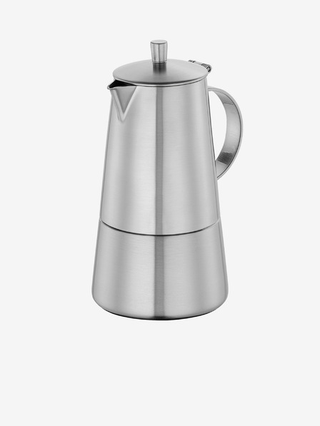 Cilio Strieborný kávovar/espresso Cilio Modena na 4 šálky