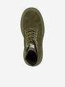Steve Madden Tmavozelené dámske semišové členkové topánky Steve Madden Gaja