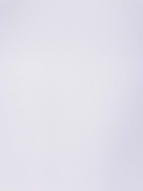 Pieces Biele dámske základné tielko Kúsky hladké