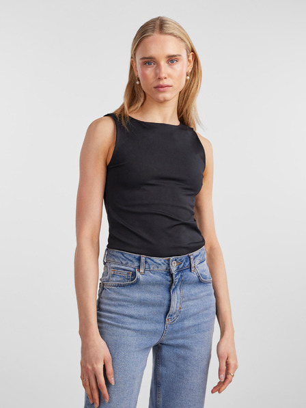 Pieces Čierne dámske základné body Pieces Neja