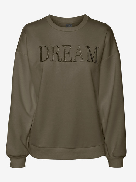 Vero Moda Khaki dámska mikina Vero Moda Irola
