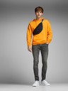 Jack & Jones Šedé pánske džínsy Jack & Jones Liam skinny