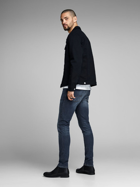 Jack & Jones Tmavomodré pánske džínsy Jack & Jones Liam skinny